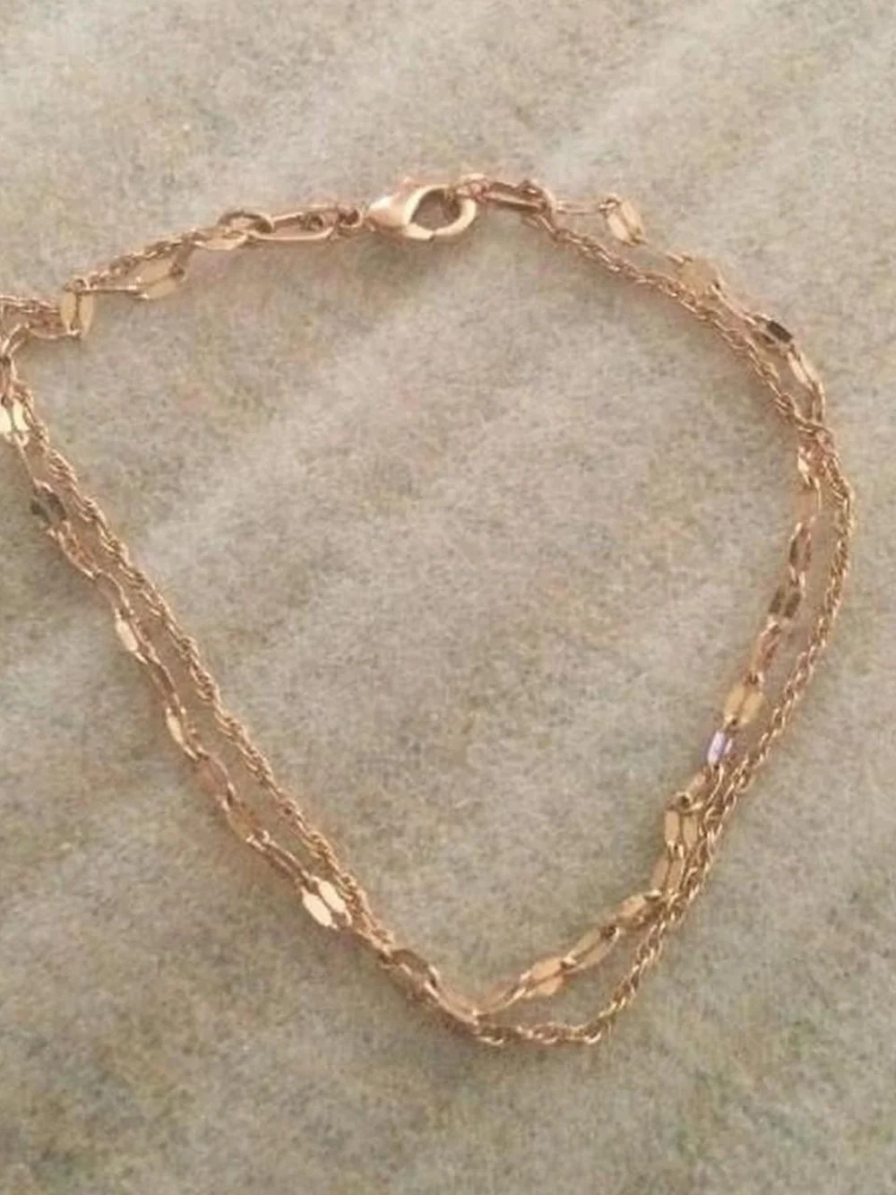 Dainty Rose Gold Bracelet